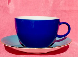 Thomas Germany Tea Cup& Saucer AYNSLEY England, Bone China &Gold Trim, - Picture 1 of 6
