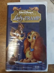 Lady and the Tramp-Walt Disney's MASTERPIECE-1998-VHS - Picture 1 of 2