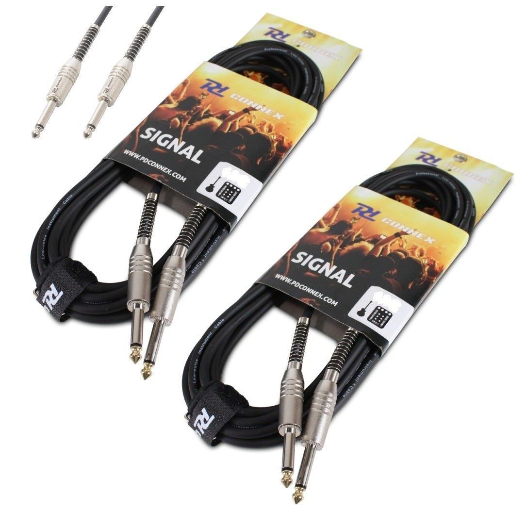 Adattatore Jack 6.35mm To XLR Maschio - Confezione Da 2, Nichelato | Per Audio Professionale, JOMLEY