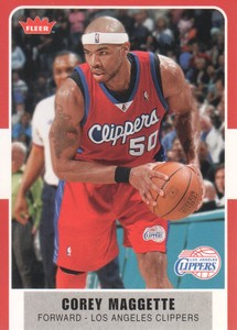 2007-08 Fleer Basketball Glossy Parallel #143 Corey Maggette