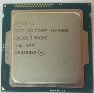 Intel Core i5-4590 SR1QJ 3.3GHz 6M 5GT/s Quad Core LGA1150 CPU Processor - Picture 1 of 1