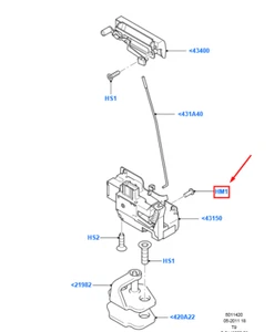 FORD TRANSIT MK3 Tailgate Lock Rivet 1324156 NEW GENUINE - Picture 1 of 2