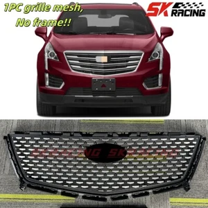 1PC ABS Front Bumper Upper Grille Mesh For 2017-25 Cadillac XT5 No Badges Emblem - Picture 1 of 15