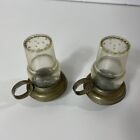 Vintage Kerosene Lantern Lamp Salt & Pepper Shaker Set B24