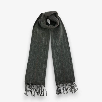 Paul Smith Wool Scarf Vintage Classic Fringe Christmas Winter Neck Scarves 12x67 - image 1 of 4