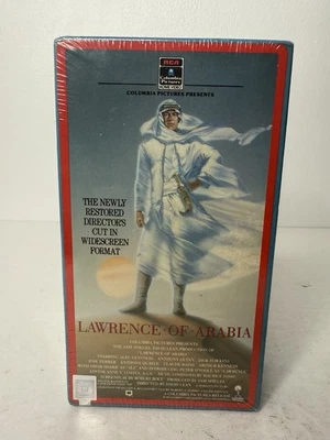 Vintage 80s RCA Columbia Pictures 1989 Lawernce of Arabia VHS Factory Sealed - Image 1 of 4