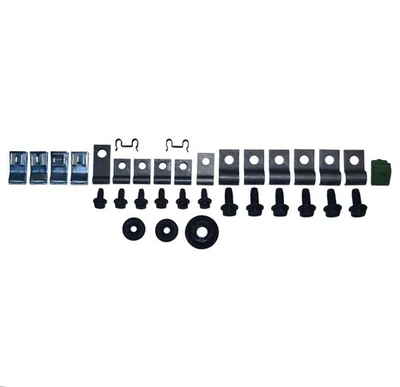 Kit de clip línea de freno y línea de combustible abrazaderas de 8 cilindros pernos 1969 Ford Mustang 34 piezas Foto 1 de 4