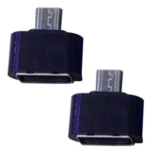 2Pcs Micro USB Male to USB 2.0 Adapter OTG Converter for Android Tablet Phone 92 - Photo 1 sur 18
