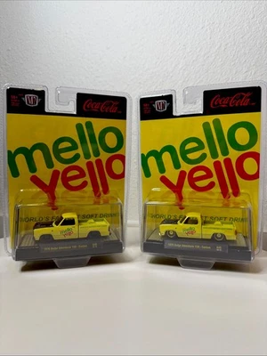 M2 Machines Coca-Cola Mello Yello 1976 Dodge Adventurer 150 – Chase & Regular - Image 1 of 4