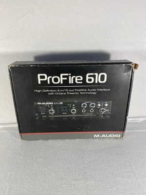 M-Audio ProFire 610 High Def 6 In 10 Out FireWire Audio Interface New w Box - Image 1 of 4
