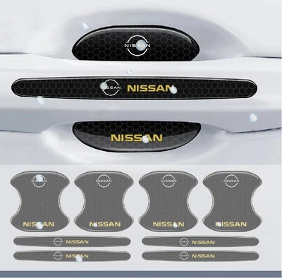 8PCS Invisible Car Door Handle Bowl Anti-Scratch Protector Sticker For  Nissan - Image 1 of 4