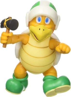 Hammer Bros. with Hammer Super Mario Action Figure - Image 1 of 3