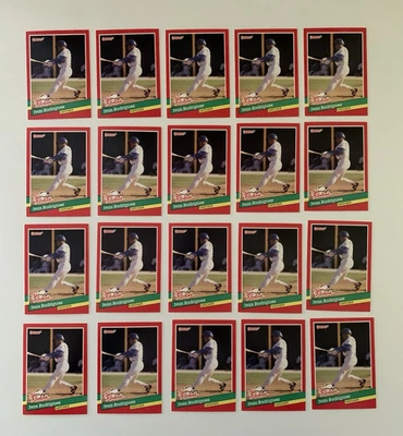 Лот (20) 1991 Donruss новичков Иван Родригес HOF RC #33 TX рейнджеры изящный! - Изображение 1 из 2