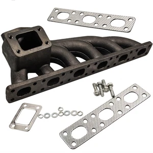 Exhaust Turbo Manifold For BMW E34 E36 E39 E46 E38 Z3 Z3 6-cylinder M50 + M52 - Picture 1 of 12