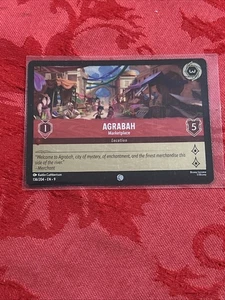 FOIL Disney Lorcana Fabled - Agrabah - Marketplace - 136/204 FOIL - Picture 1 of 5
