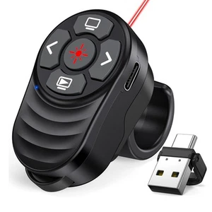 Cliqueur de Présentation Sans Fil Rechargeable USB de Type C, Présentations7014 - Imagen 1 de 6