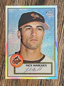 /552 2006 TOPPS CHROME 1952 Refractor Nick Markakis RC Rookie Orioles TCRC72 - Picture 1 of 4