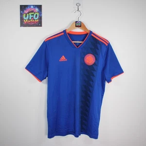Columbia 2018/19 Visitante Camiseta Hombre Grande Azul Fútbol Fútbol Fútbol - Imagen 1 de 9