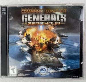 Command and Conquer Generals: Zero Hour Expansion PC - 2 Disc —Tested EUC - Picture 1 of 4