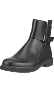 Woman's Boots ECCO Amsterdam Buckle Ankle Boot - Picture 1 of 9