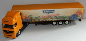 GRELL Ho 1/87 Camion Rimorchio MB Axor Edeka Rio Grande - Foto 1 di 3