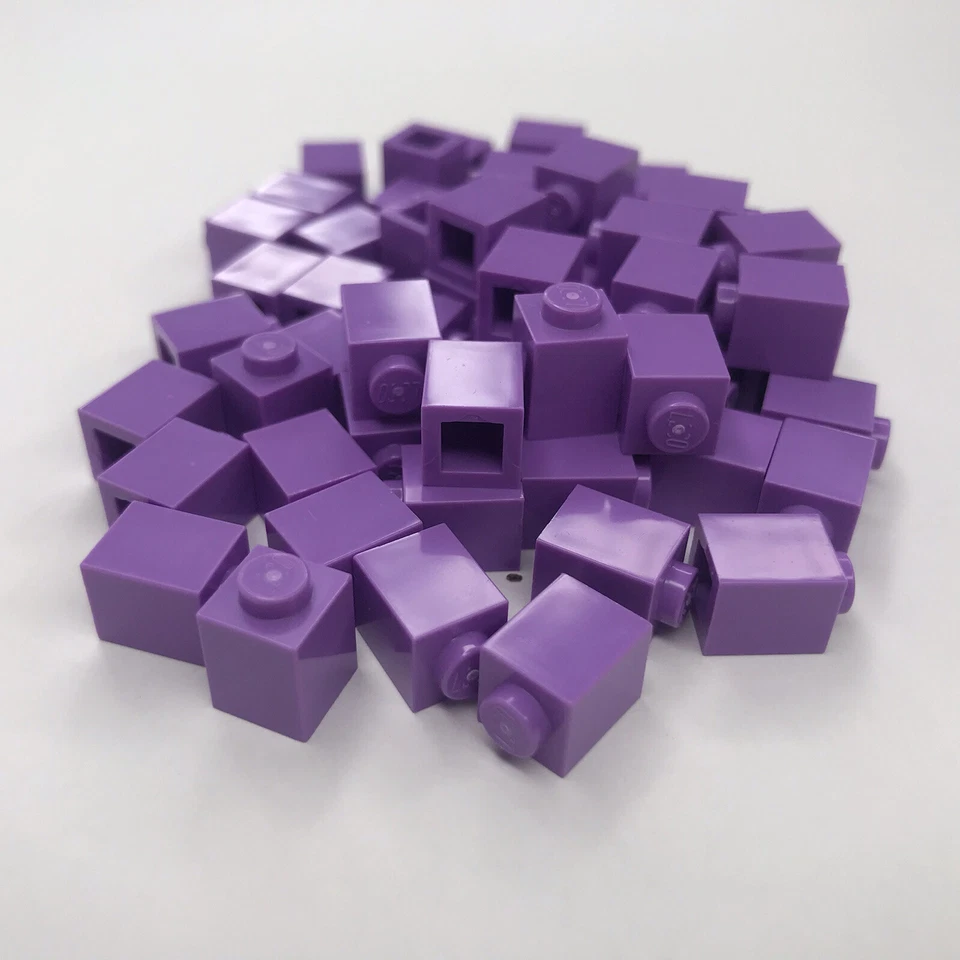 LEGO Dark Stone Grey Brick 1x1 Part 3005 Element 4211098 Qty 25 -