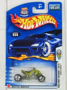 Hot Wheels 2003 #38 2003 primeras ediciones #26/42 verde Sand Stinger - Imagen 1 de 5