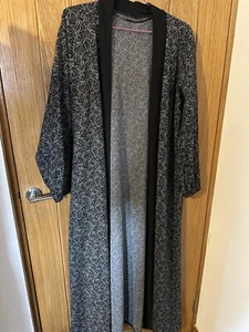 Neue lange Strickjacke Damen Größe 12 14 volle Länge - Bild 1 von 8