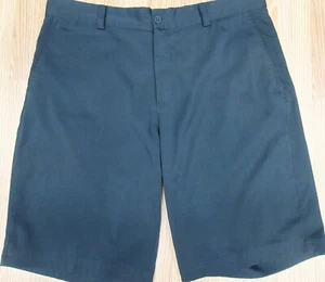 NIKE GOLF DRI-FIT AJUSTE ESTÁNDAR Hombres POLY/SPANDEX PANTALONES CORTOS NEGROS Talla 34 - Imagen 1 de 4