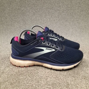 Zapatillas deportivas Brooks Transmit 3 para mujer talla 9 B azul rosa 1203501B414 - Imagen 1 de 11