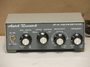Autek Research QF-1A Ham Radio SSB CW AM Filter W/ Manual - #2 - Zdjęcie 1 z 7