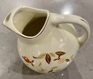 Hall Autumn Leaf Mini Baby Ball Jug Pitcher NALCC 1992 Limited Edition - Picture 1 of 13