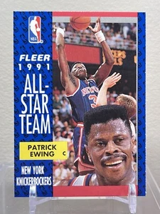 1991 Fleer Patrick Ewing #215 New York Knicks - Picture 1 of 2