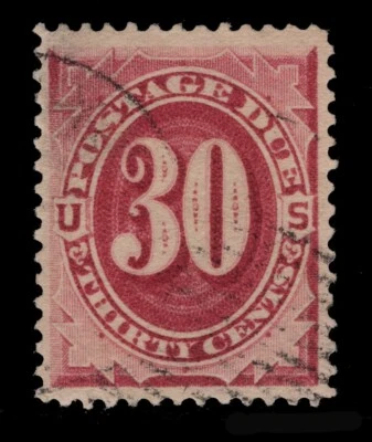 MOMEN: US STAMPS #J27 POSTAGE DUE USED PF GRADED CERT VF-80 LOT #82118 - Image 1 of 3