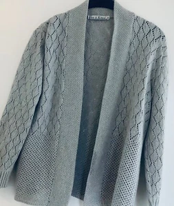 Pure & Natural graue Strickjacke Gr. M/L - Bild 1 von 2