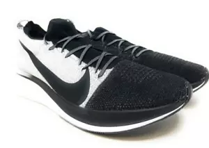 Mens Nike Zoom Fly Flyknit Size 14 (Black-White) - Picture 1 of 5