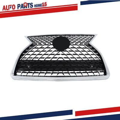 For Lexus RX350 RX450h RX350L RX450hL 20-2022 Chrome Plastic Front Upper Grille - Image 1 of 4