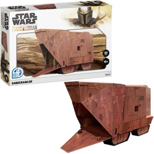 Kit de rompecabezas modelo 3D Star Wars Mandalorian Sandcrawler 187 piezas paisaje urbano 4D - Imagen 1 de 5
