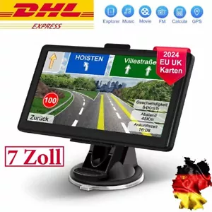 7“ Zoll Gps Navi Navigation Für Auto Lkw Pkw Navigationsgerät 8GB+256MB NEU - Bild 1 von 11