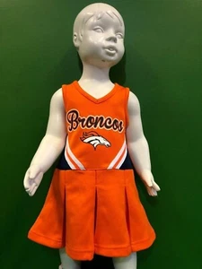 NFL Denver Broncos Cheerleader Dress So Cute! Toddler 18 months - Picture 1 of 5