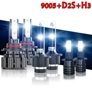 For Lexus IS300 2003-2005 6Pc HID/LED Headlight High Low+Fog Light Bulbs Kit - Picture 1 of 17