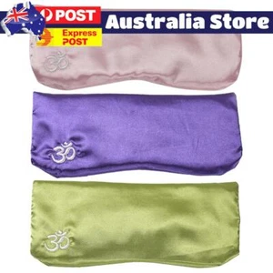 Yoga Eye Pillow Cassia Lavender Seed Soothing Relaxing Aromatherapy Eye Masks - Picture 1 of 8