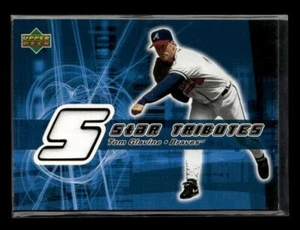 2002 Upper Deck Rookie Update: Star Tributes #ST-TG Tom Glavine - Picture 1 of 2