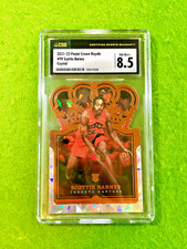 Scottie Barnes CRYSTAL PRIZM BRONZE ROOKIE CARD 2021 Crown Royale RC SP  CSG 8.5