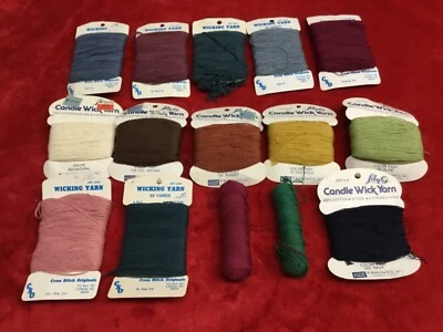 Candlewicking Yarn Thread - Lily, CSO - 15 Colors - Fulls & Partials pre-owned - Image 1 of 4