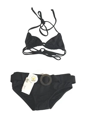 Bikini Submarine con cinturón en negro Foto 1 de 3