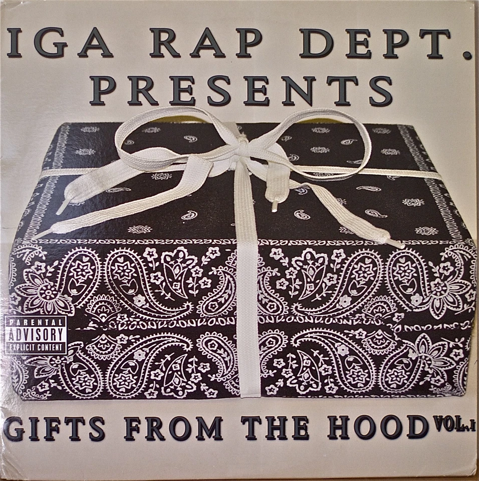 IGA RAP DEPT. PRESENTS GIFTS FROM THE HOOD Vol. 1-NM2004 2LP PROMO SAMPLER - Image 1 of 1