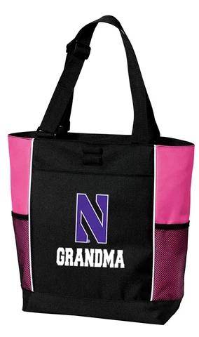 Northwestern Grandma Tote Bag Northwestern University Grandma for BEACH SHOPPING Cover