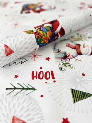 PVC Tischdecke CAROL Xmas Meterware Wachstuch Breite & Länge wählbar abwaschbar - Bild 1 von 4