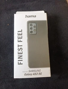 hama 00177915 Cover Finest Feel für Samsung Galaxy A53 5G, Schwarz - Bild 1 von 3